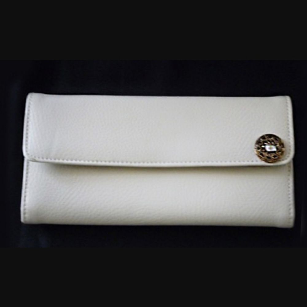 Bone Leather Jewelry Roll Clutch Red Envelope new